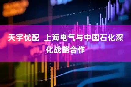 天宇优配  上海电气与中国石化深化战略合作