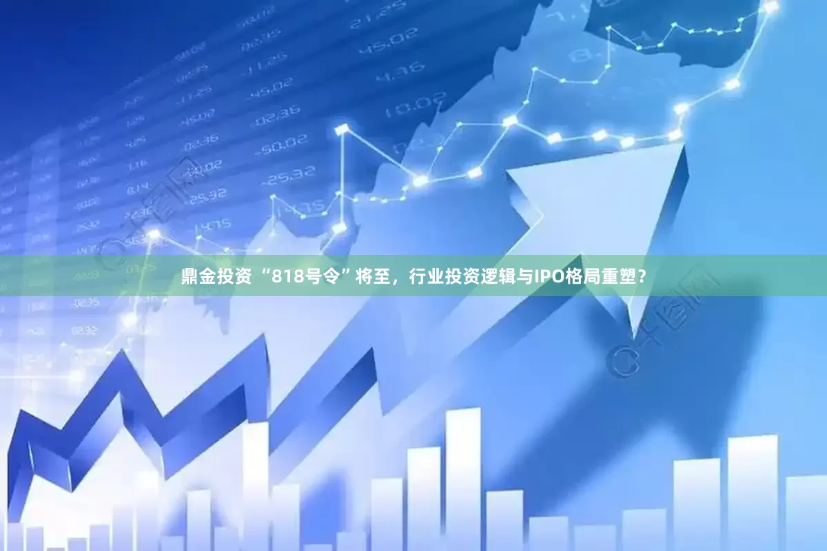 鼎金投资 “818号令”将至，行业投资逻辑与IPO格局重塑？